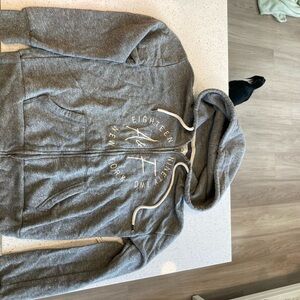 Abercrombie & Fitch Gray Hoodie Sweater